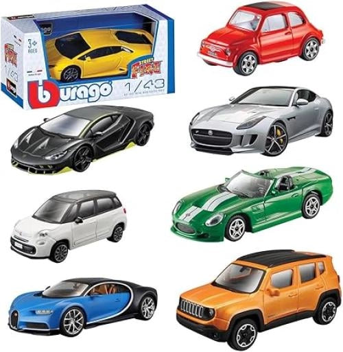 Veicolo-Street Fire, veicolo 1:43-1 modello casuale-Burago-Eta 3+