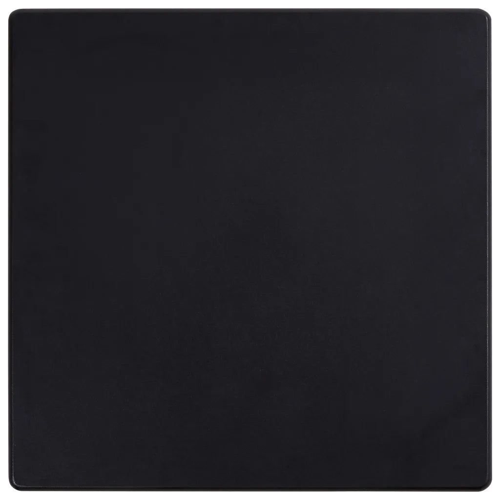 Tavolo da Bar Nero 60x60x111 cm in MDF 281549