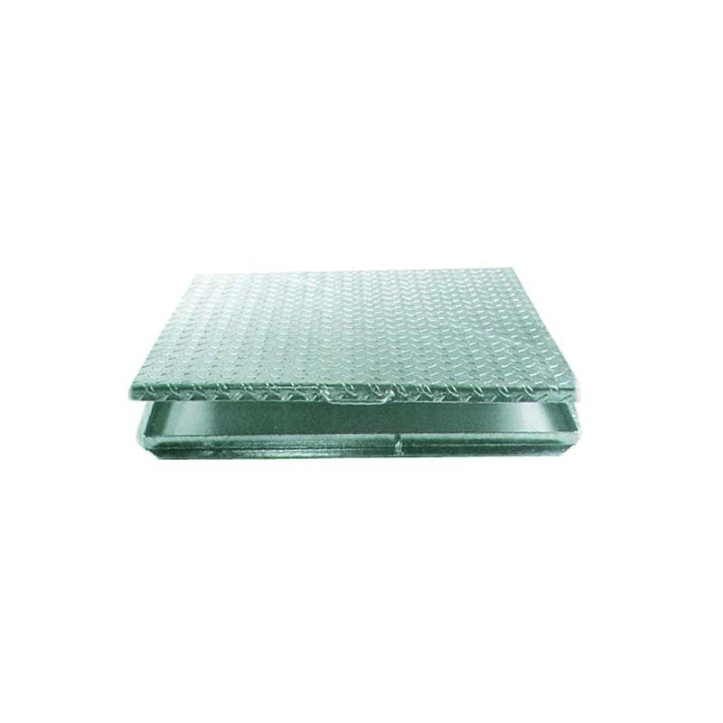 Coperchio per cisterna - con telaio : Dimensione - cm 100x100
