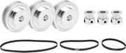 Sincrono Cuscinetto a 20 Denti - 60 Denti con Boccola 8 mm + Rullo Distributore 2GT.