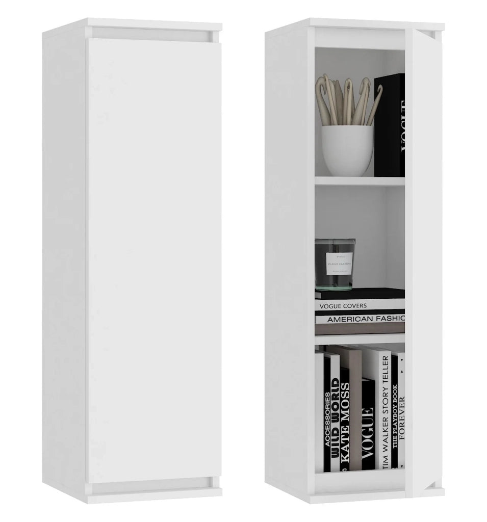 Mobile TV AKORD Bianco 240 cm 4 ante 240x40x140 cm