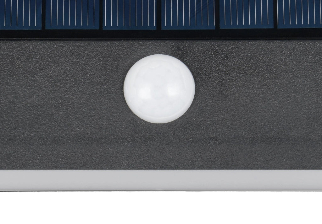 Applique da esterno solare LED nera RAMOS RL