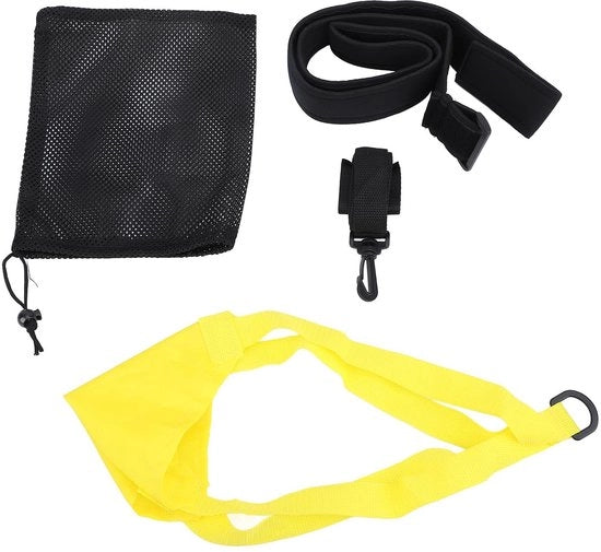 Set di allenamento con paracadute da nuoto professionale - Set di cinture di resistenza da nuoto - Ripiegabile - Portatile - Sicuro - Leggero - Materiale - Paracadute da nuoto

Specifiche tecniche:
- Modello: 
- Materiale: 
- Peso: 
- Dimensioni: