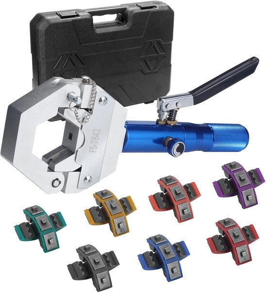 Slangpers Idraulica Adattabile - Manuale - Slangpers A/C - Robusto - Regolabile - Per Tubi da 9,5 mm a 22,2 mm