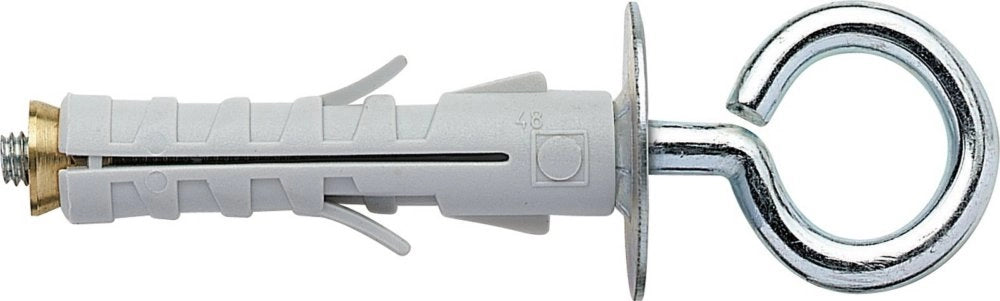 100pz elematic tasselli enp/oc9 occhiolo chiuso diametro 9 mm cod:ferx.6246