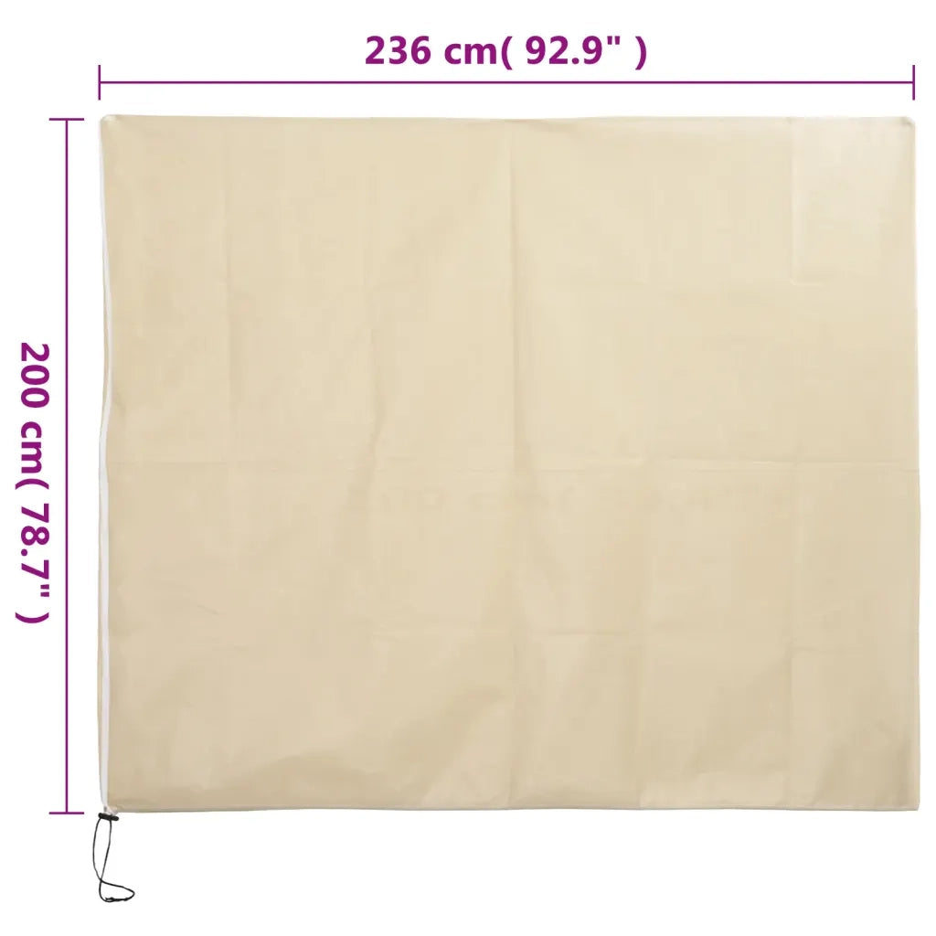 Coperture con Cerniera per Piante 2pz 70 g/m² 2,36x2 m 3203531