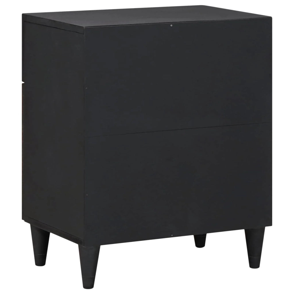 Comodino Multicolore 50 x 33 x 60 cm Legno di mango massello 4018708