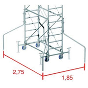 BARRE STABILIZZ X TRABATTELLO GRIM EU 75 MARCHETTI - CF=PZ 4- 1 confezioni