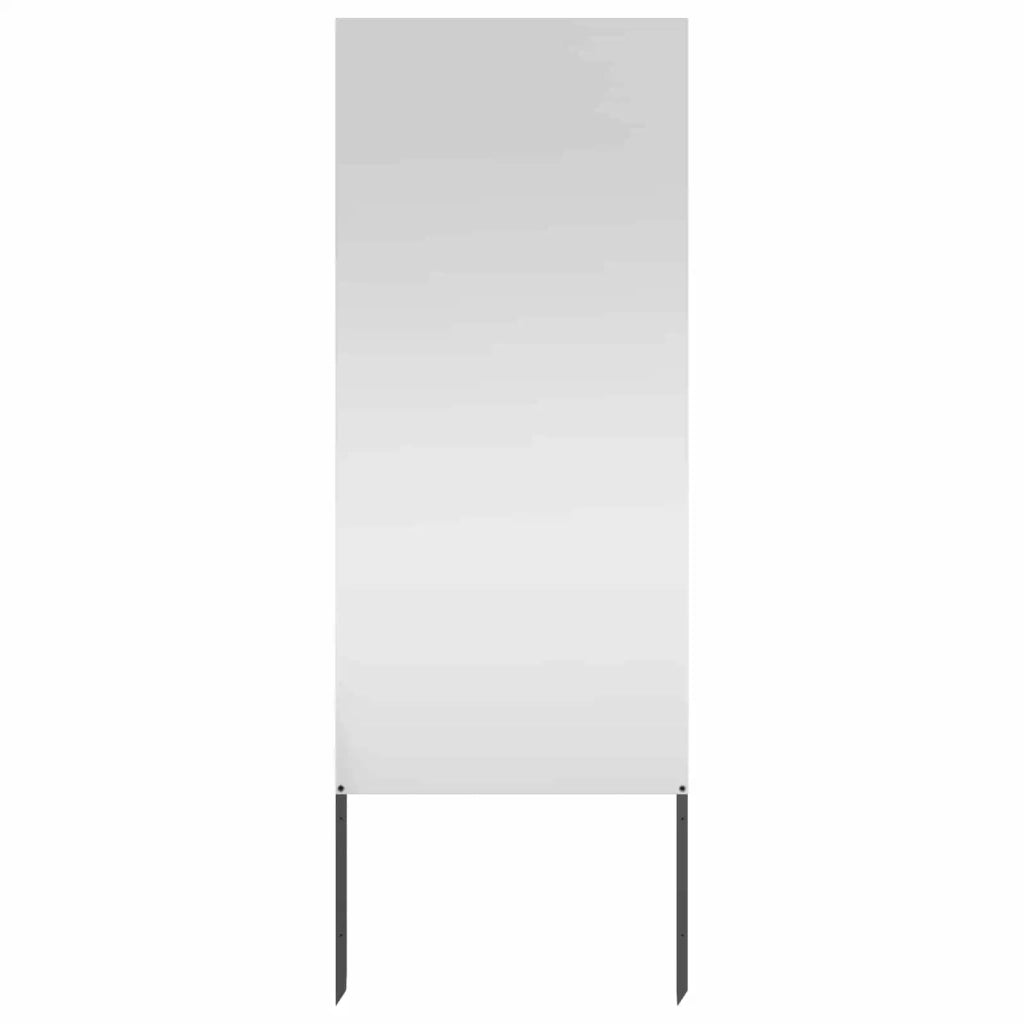 Schermo per privacy in giardino Traforo Argento 50 x 140 cm 876292