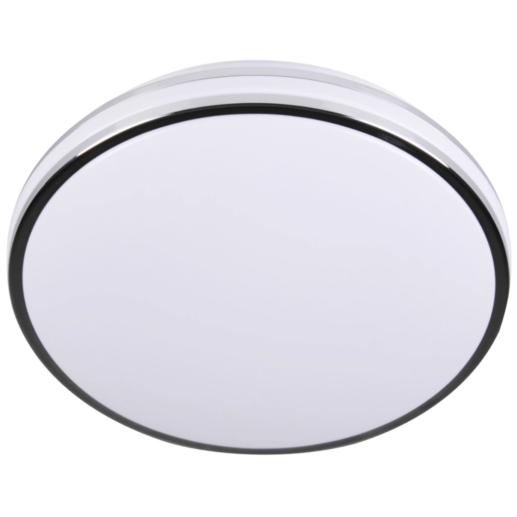 Plafoniera LED Polux Orbit 38cm 24W 4000K cromo bianco