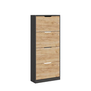 Vicco  Antracite/quercia dorata 59 x 137 cm con 4 scomparti