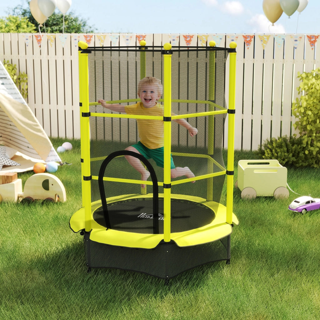 Letto a Soppalco con Rete di Sicurezza ¨C Zephmum ¨C ?140 cm Giallo