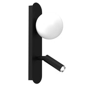 Applique LED Milagro Sirio MLP8404 nera/bianca 2xG9