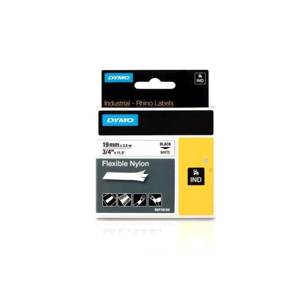 Nastro da 19mmx3.5m nylon n/b - 18489