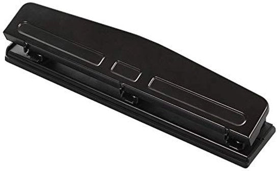 Perforatore compatto a 12 velocità - base di gomma - metallo duraturo - facile da pulire