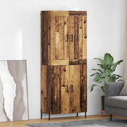 Credenza 2 pcs Legno vecchio Legno multistrato 3415667