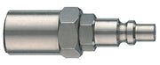 INNESTO RAPIDO PER COMPRESSORI CON PORTAGOMMA  mis.6x14 10.00 pz