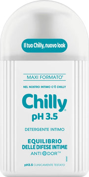 CHILLY GEL DETERGENTE INTIMO DA 300ML MAXI NEW  PH 3.5