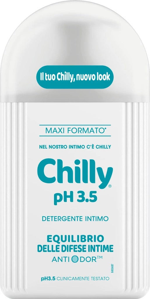 CHILLY GEL DETERGENTE INTIMO DA 300ML MAXI NEW  PH 3.5