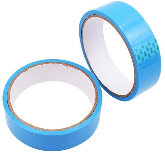 Tuboless Velgstrip 10 m x 25 mm - Blu