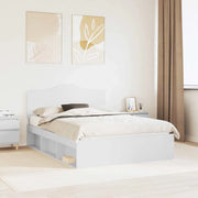 Struttura del letto Bianco 160 x 200 cm Pino massello 3413281