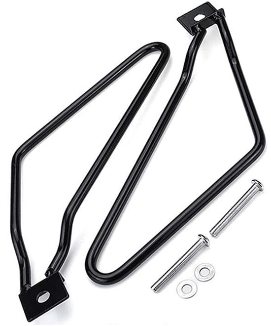Supporti per motocicletta in acciaio - 2 pezzi - Ondersteuning - Beugels - Compatibile con XL883/1200 HD1450/1584 - Nero - Supporti per motocicletta