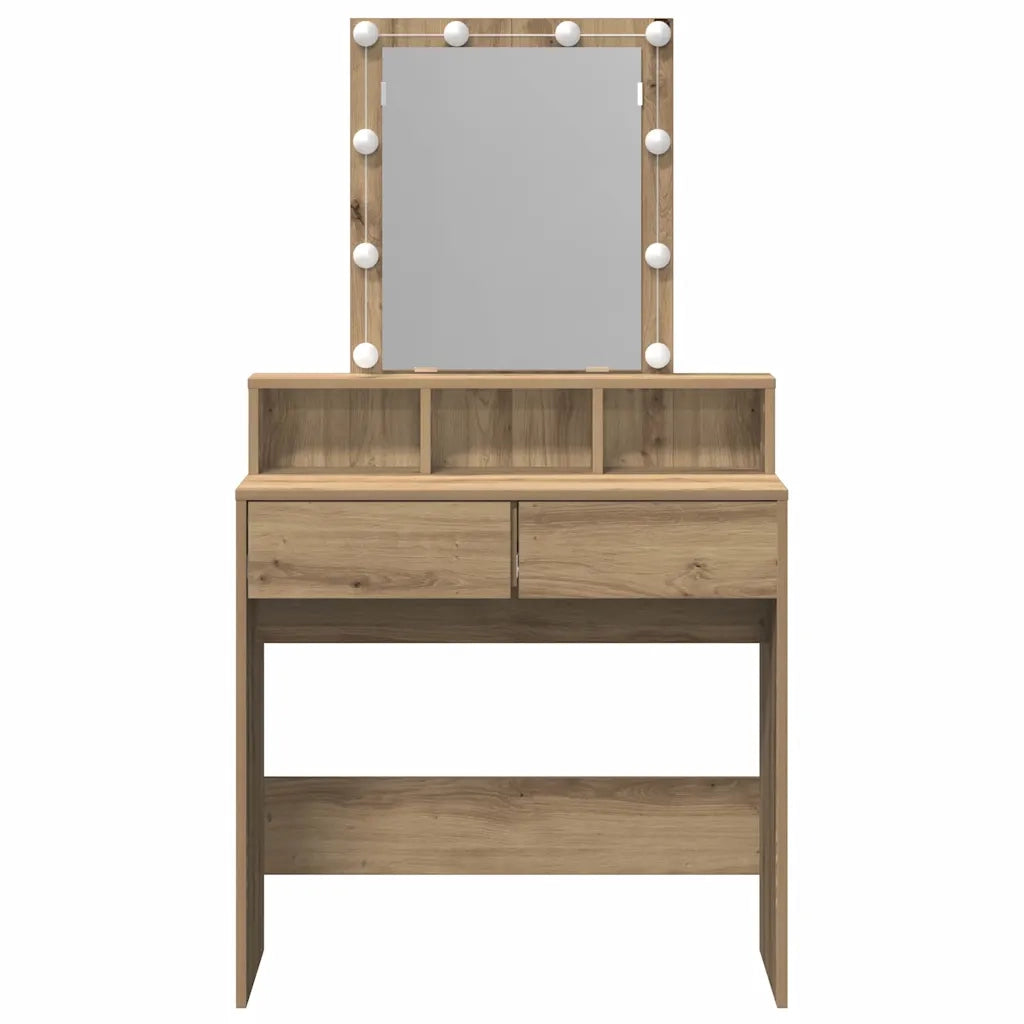 Tavolo da Trucco rovere artigianale 80 x 41 x 144.5 cm 862301