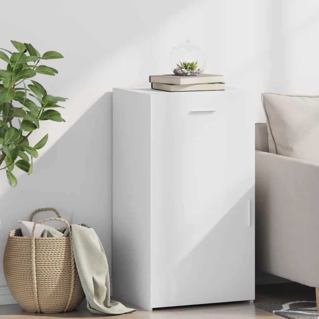Credenza Bianca 50x42,5x93 cm in Legno Multistrato 846292