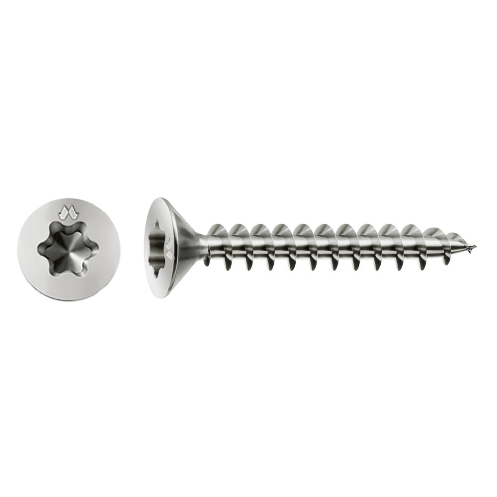 VITE PER LEGNO T.S.P. TX 'PANELVIT' TSP TX mm 4,0 x 35 - 5 centinaio - MUSTAD