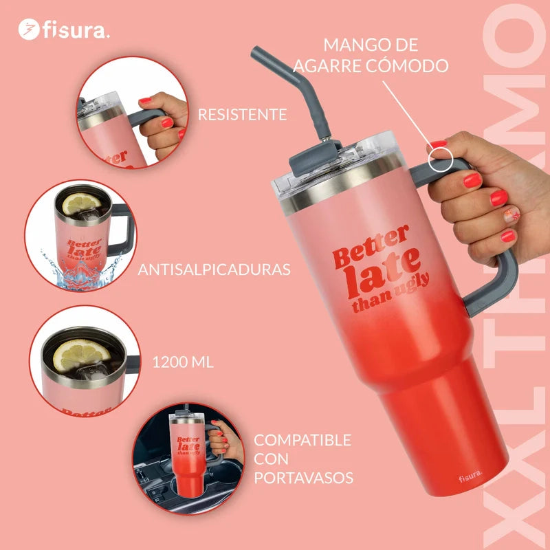 Thermos XXL "Better late than ugly"