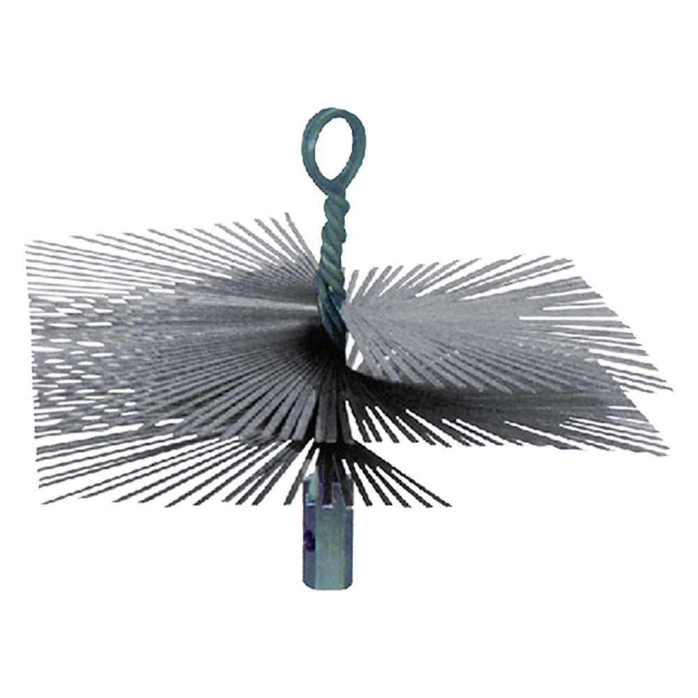 1pz scovolo per camini 'quadro' cm 30 x 30 cod:ferx.700974nlm