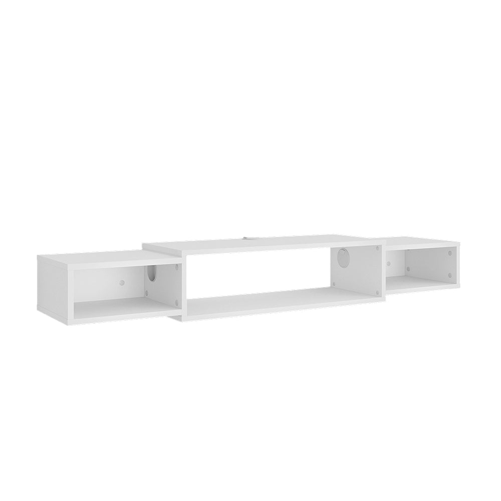 Vicco Mobile tv Bianco 139.7 x 20.3 cm con ripiani aperti