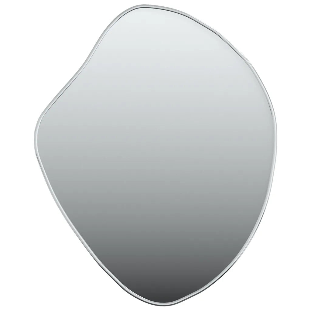 Specchio da Parete | Specchio decorativo Argento 50x40 cm