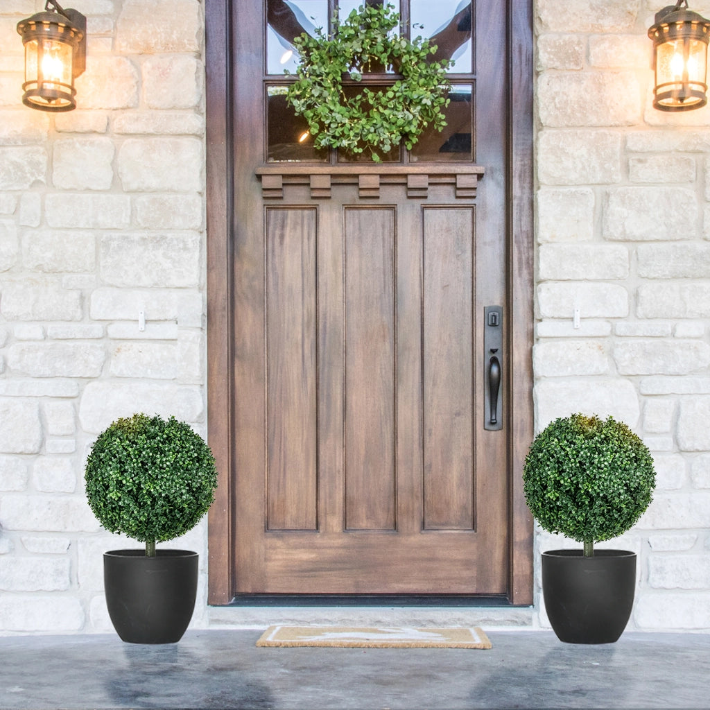 Buxus Artificiale Set 2 Pezzi ¨C zephmum ¨C 70 cm Verde