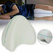 Trade Shop - Cuscino Tra Le Gambe Memory Foam Supporto Ortopedico Ginocchia Schiena Lavabile -