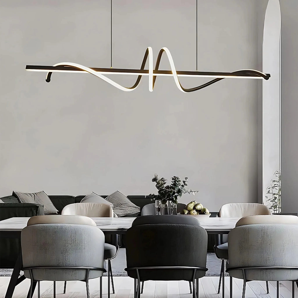Lampa Wisząca Lhj023-cp 120 Cm Black
