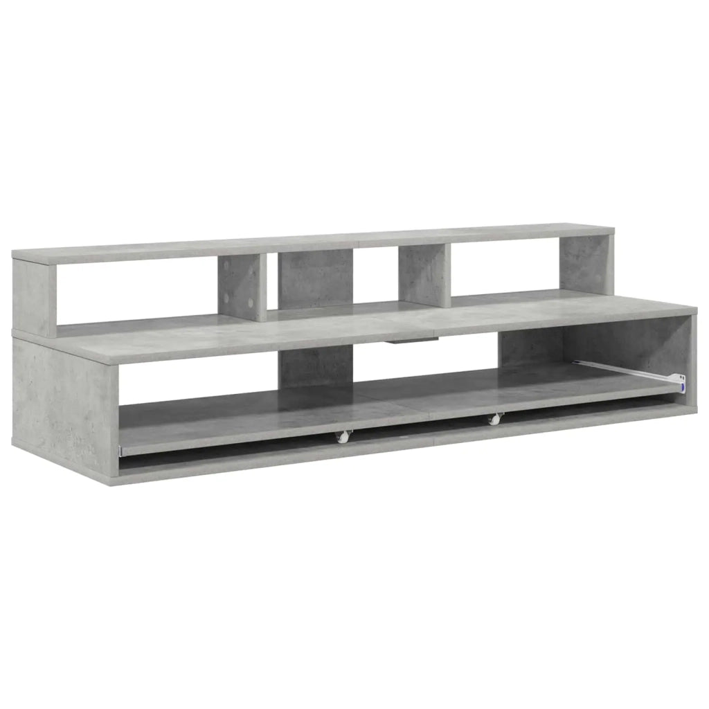 Scrivania studio Grigio Cemento 110 x 42,5 x 36 cm 8006735