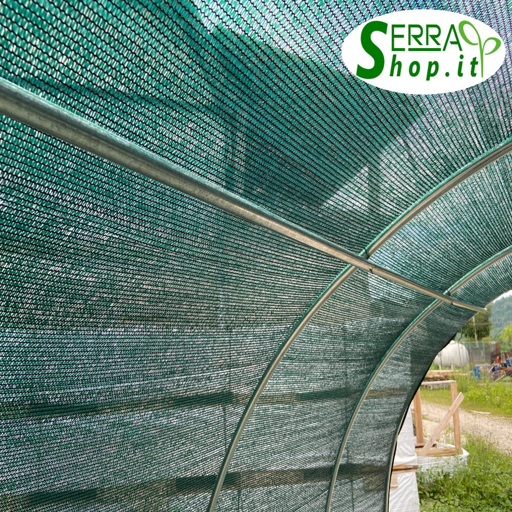 Serra Tunnel Easy SOL 4x6m con rete ombreggiante