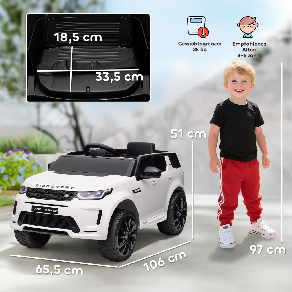 Auto elettrica per bambini ¨C Minimal ¨C Bianco