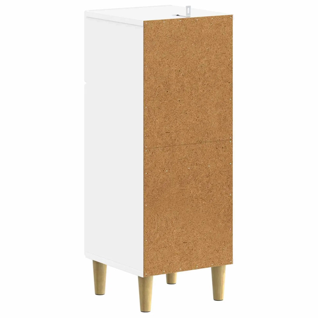 Mobiletto da Bagno ARNHEM Bianco 30 x 31 x 80 cm 896605