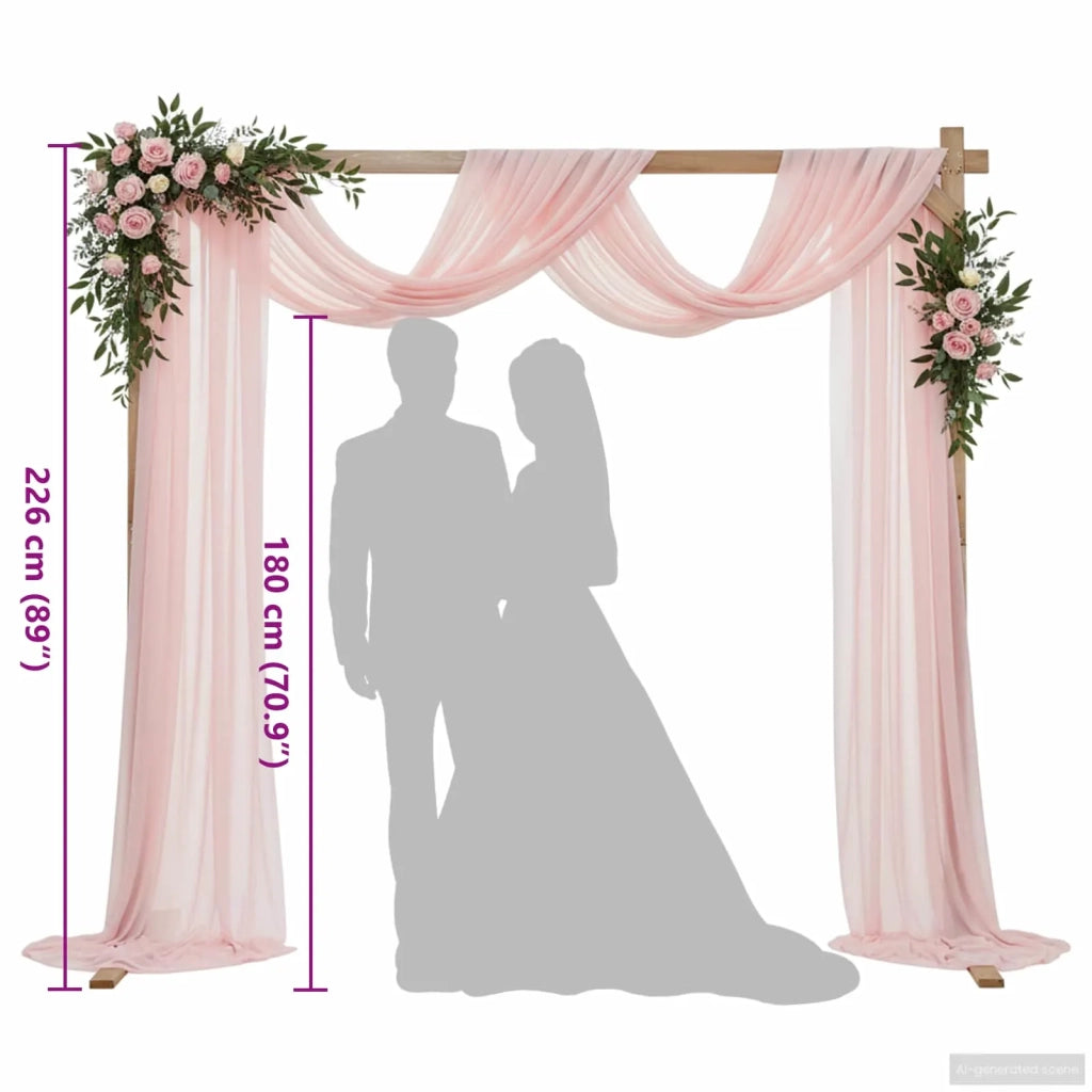 Arco Nuziale Marrone Chiaro 225 x 95 x 226 cm 42019394