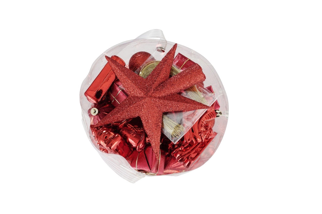 Lupari, Decorazione da Natale, Rosso