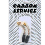 BLISTER 2PZ CARBONCINI SPAZZOLE UTENSILI TRAPANI 6 x 7 x 11/12,5 mm  - UNIVERSALE