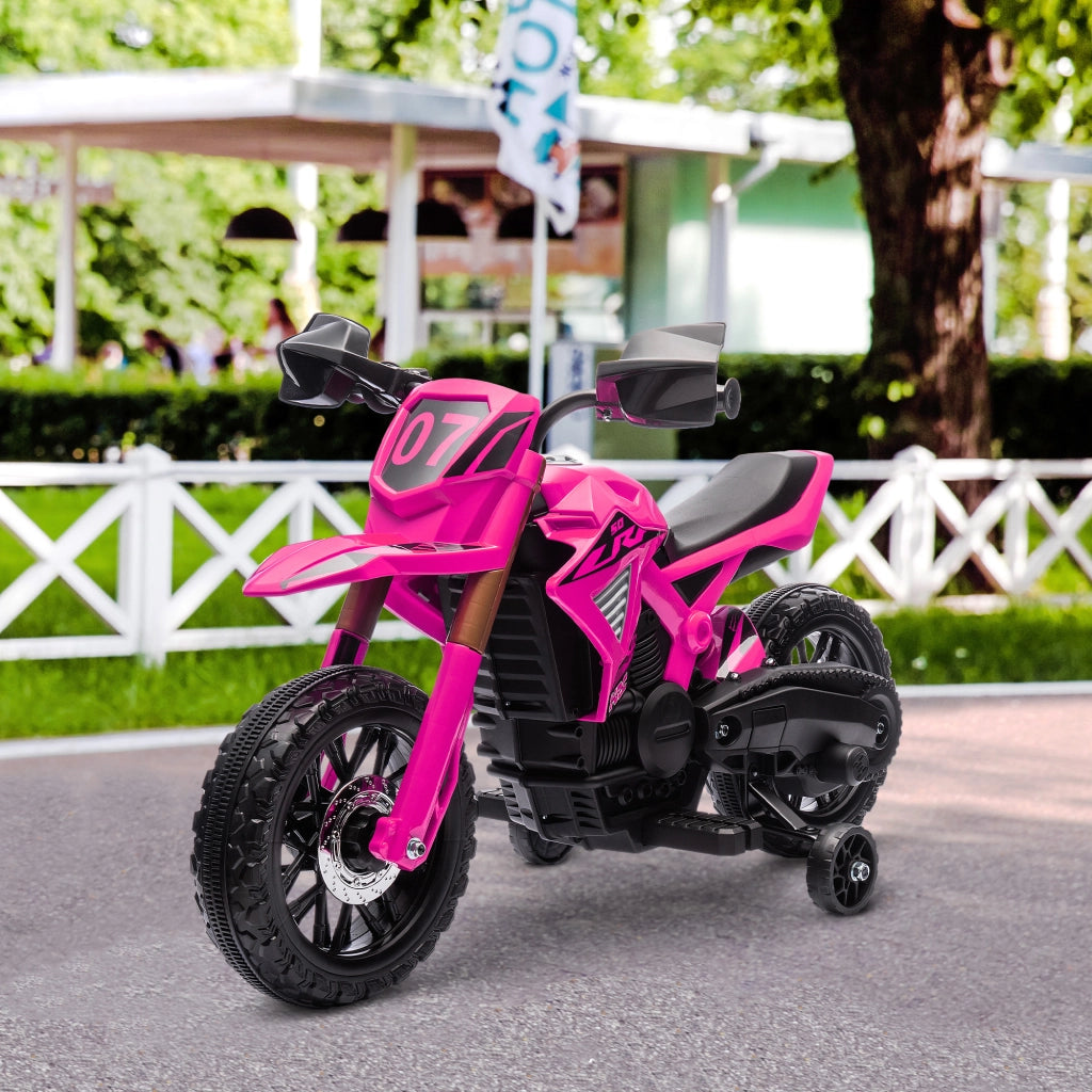 Moto Elettrica per Bambini 12V Rosa ¨C Minimal ¨C 30 kg
