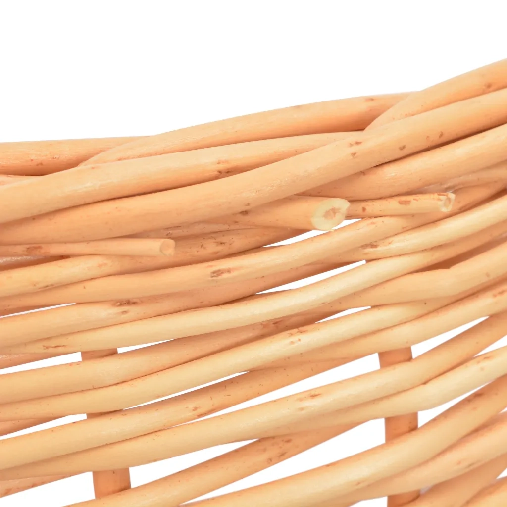 Albero per Gatti con Tiragraffi in Legno di Salice Naturale CFW4022802