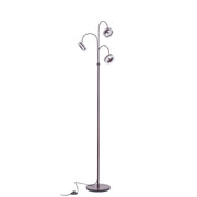 Lampada da terra Italux Metis LED loft bronzo 14,4W