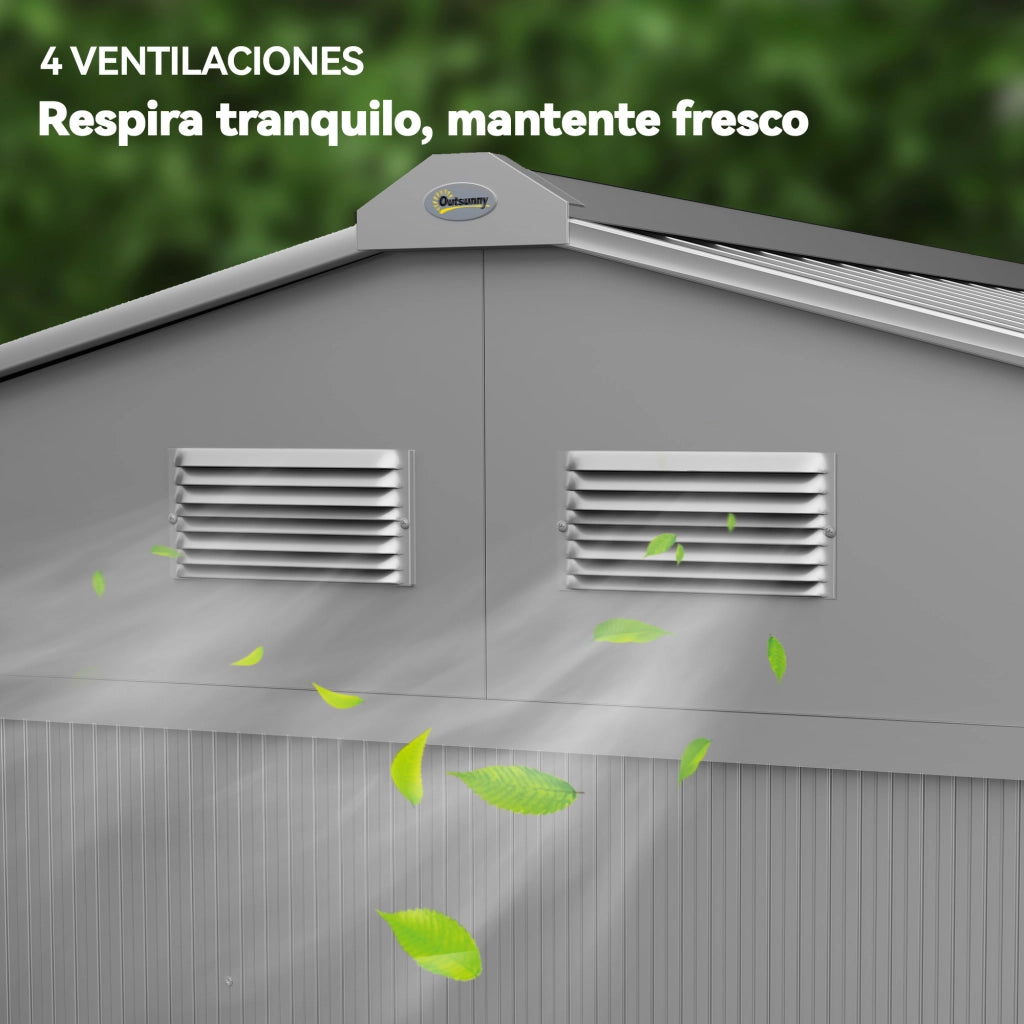 Casetta da Giardino ¨C zephmum ¨C Grigio 277x195x192 cm