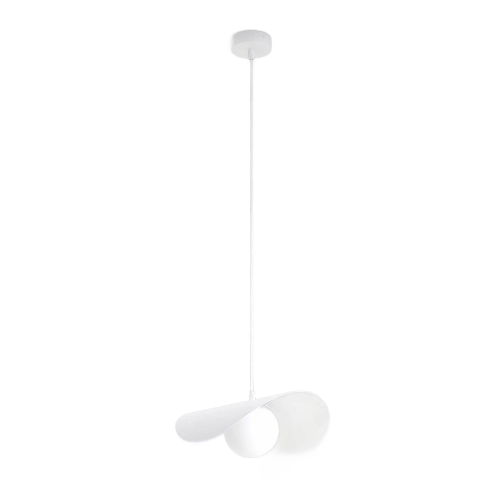 Lampada sospesa RITUAL bianca metallo 1xG9 Emibig