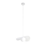 Lampada sospesa RITUAL bianca metallo 1xG9 Emibig