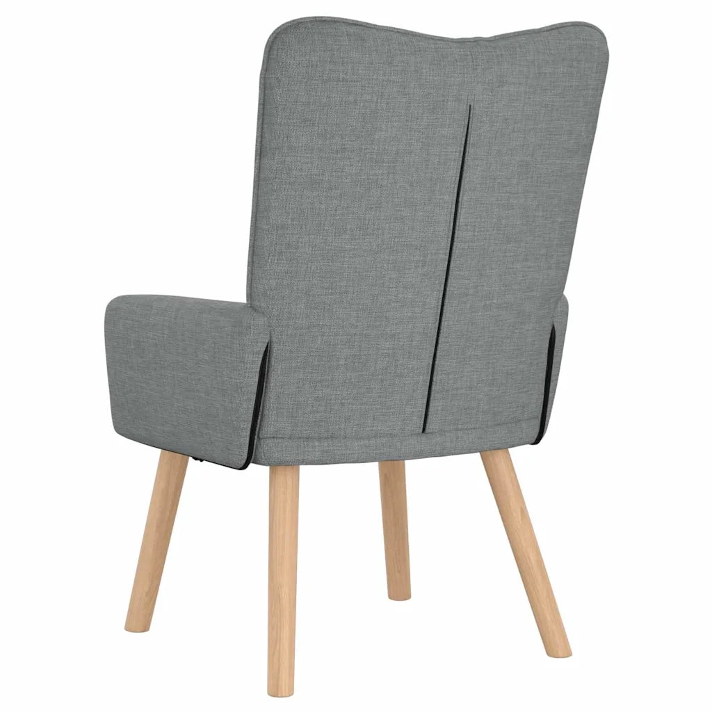 poltrona Grigio chiaro 63 x 67 x 94 cm Tessuto e compensato 42001824